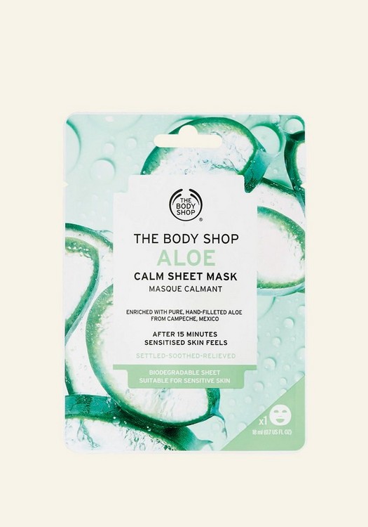 Aloe Calm Sheet Mask | Skincare | The Body Shop®