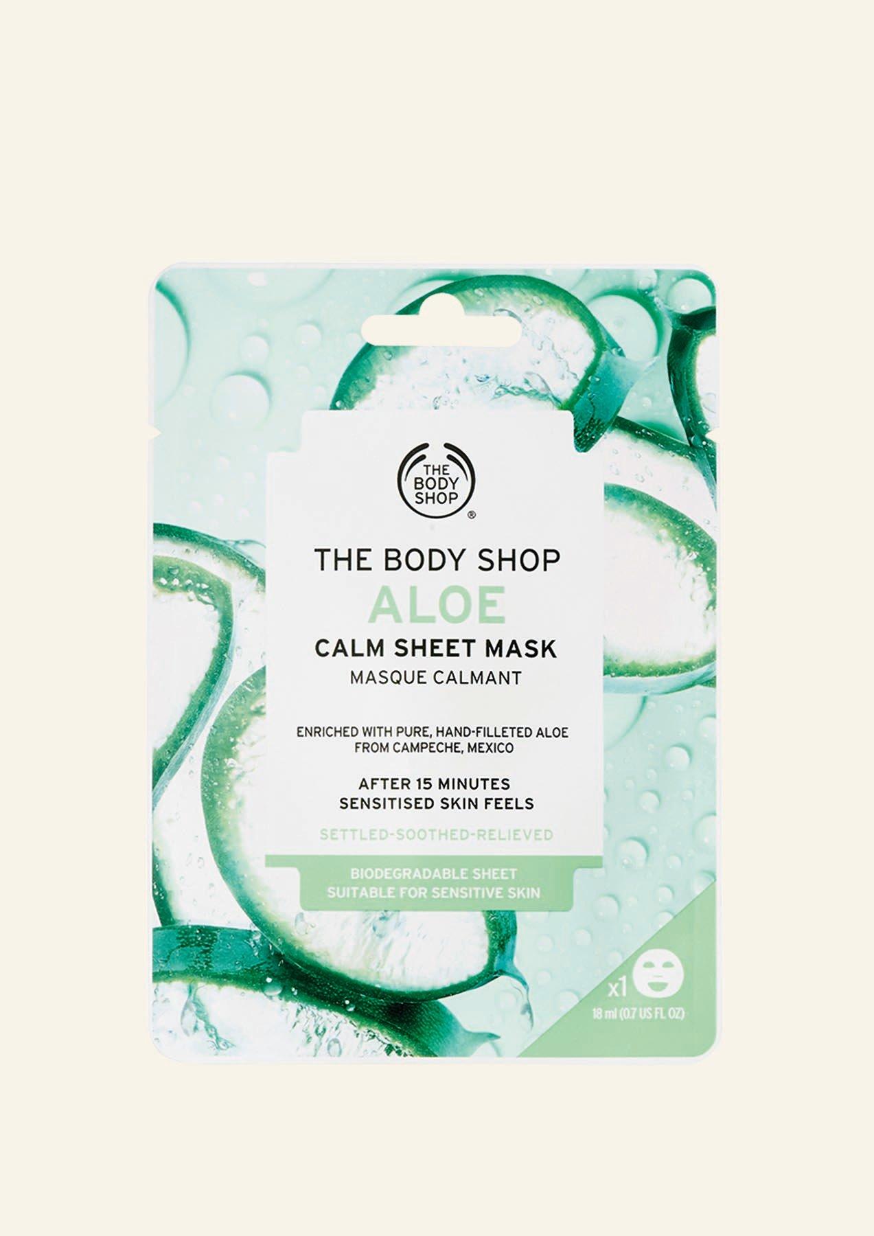 Aloe Sheet Mask | Sensitive Skincare The Body Shop®