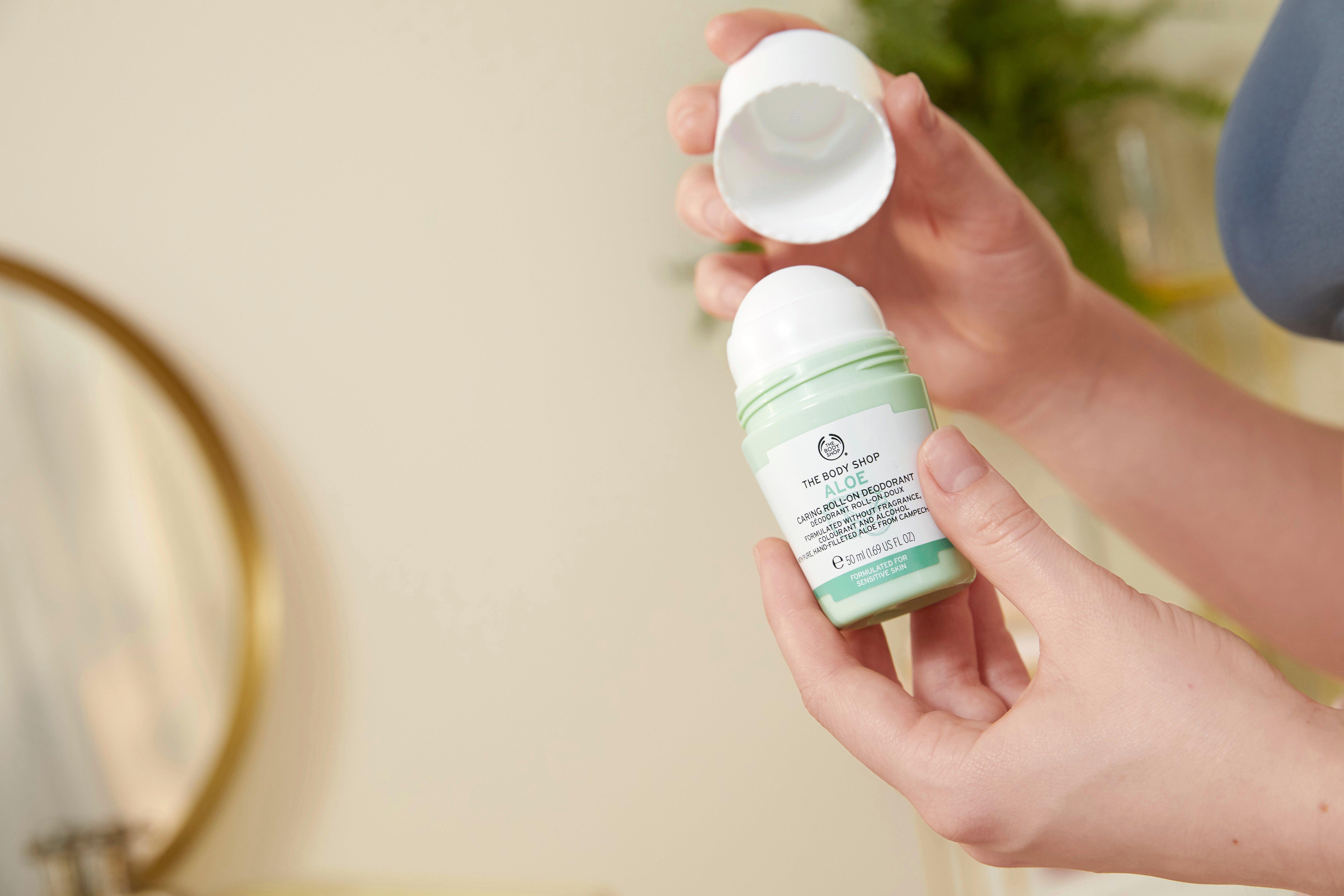 body shop aloe deodorant