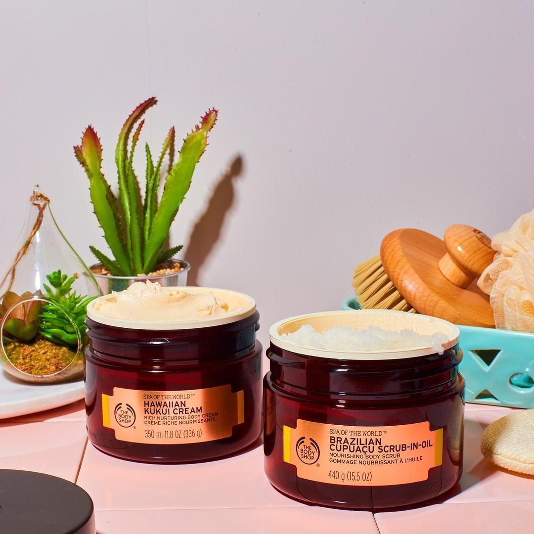 body shop body moisturiser