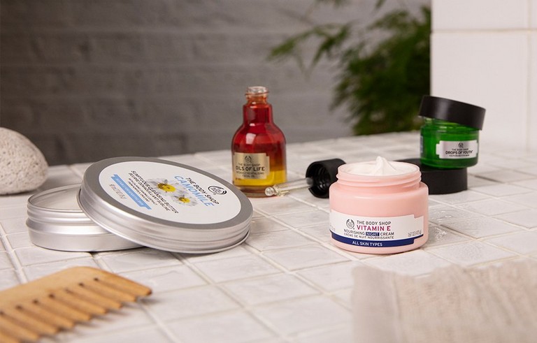 Productos de cuidado facial de The Body Shop Productos de cuidado facial de The Body Shop