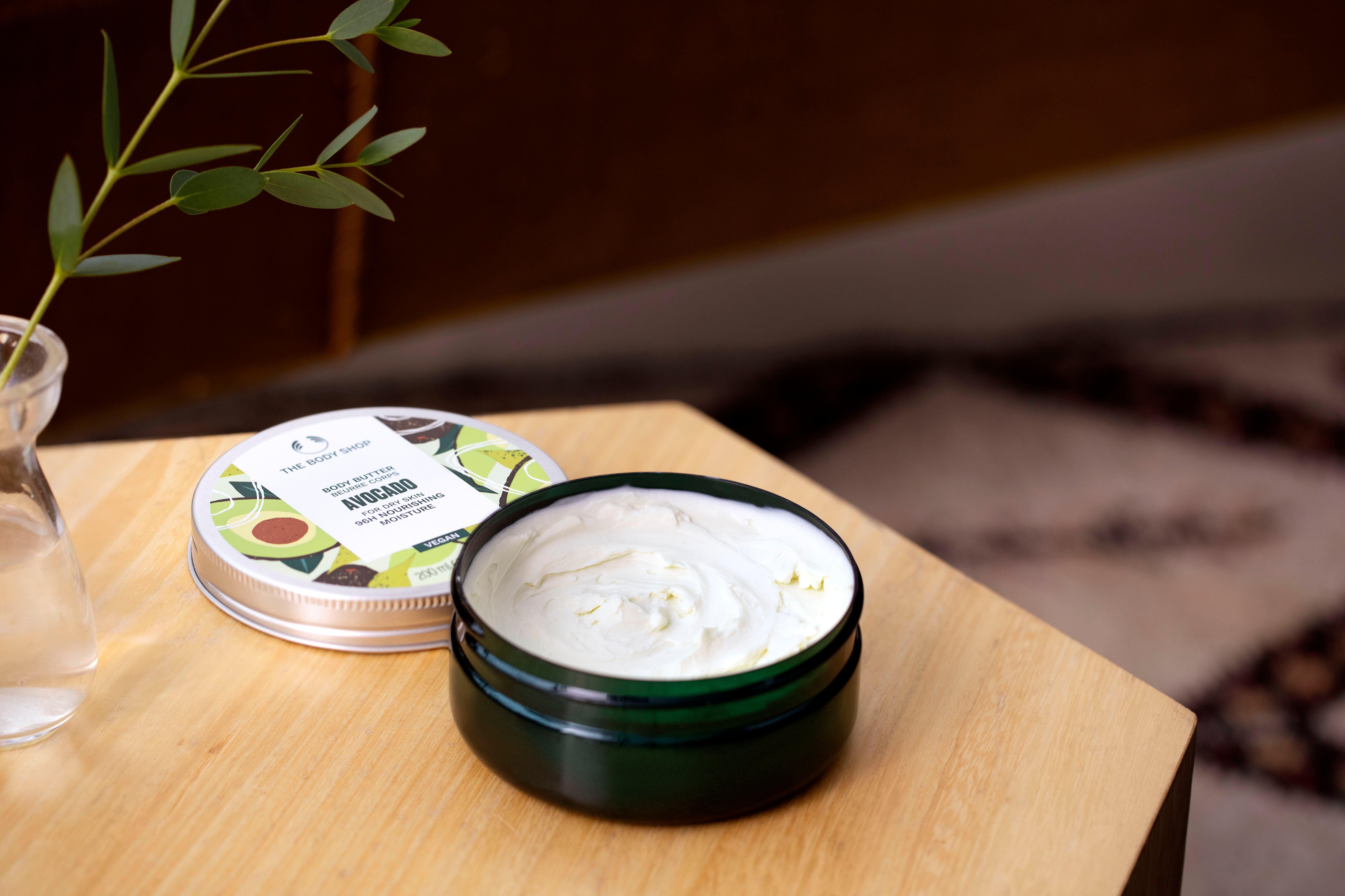 Avocado body butter