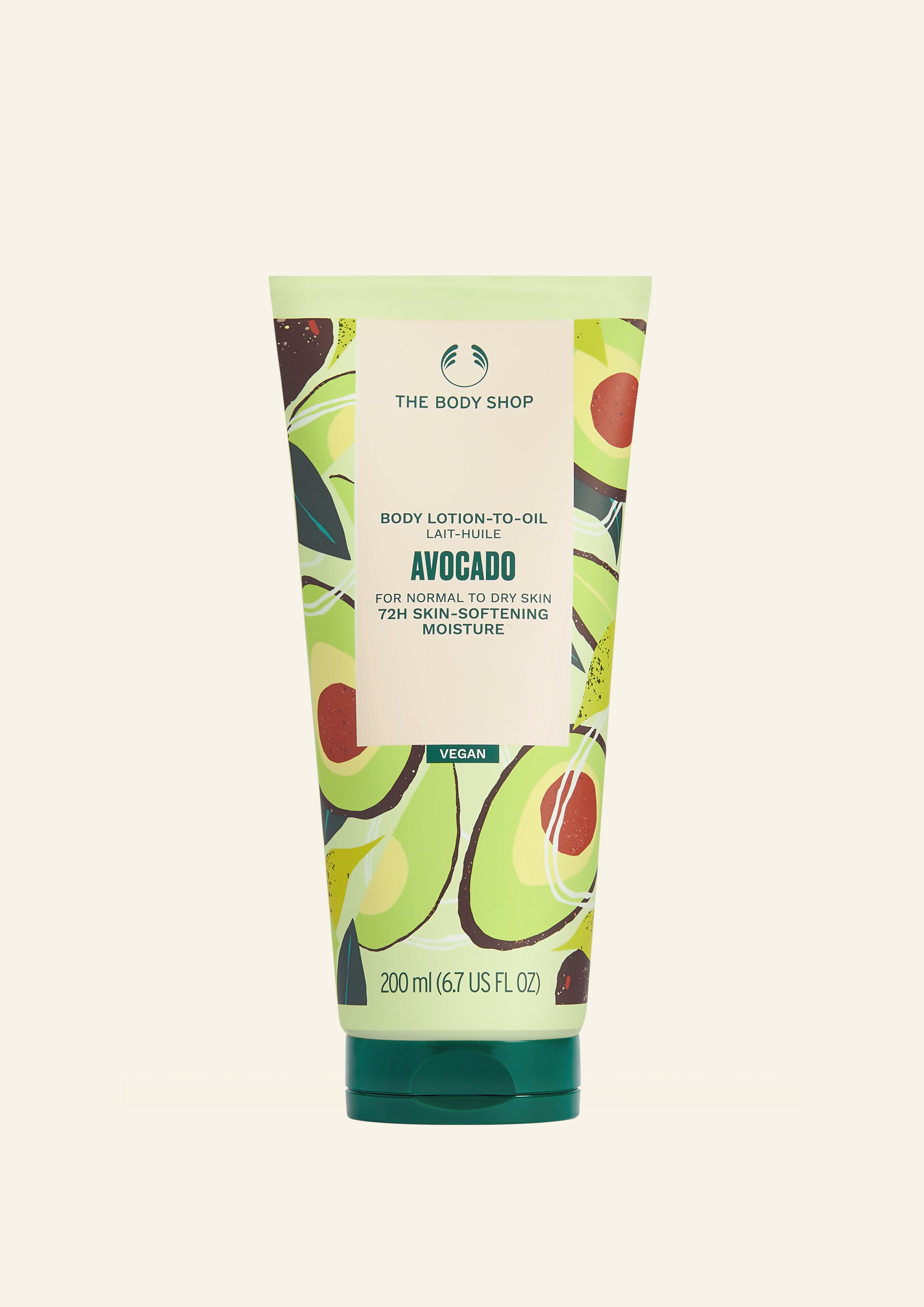 Avocado Body Lotion-To-Oil| The Body Shop®