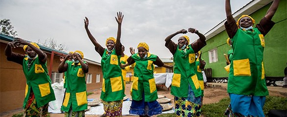 group of women with their hands up group of women with their hands up
