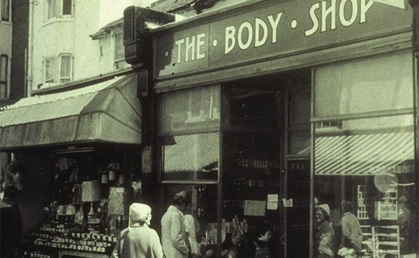 Primeira Loja da The Body Shop em Brighton