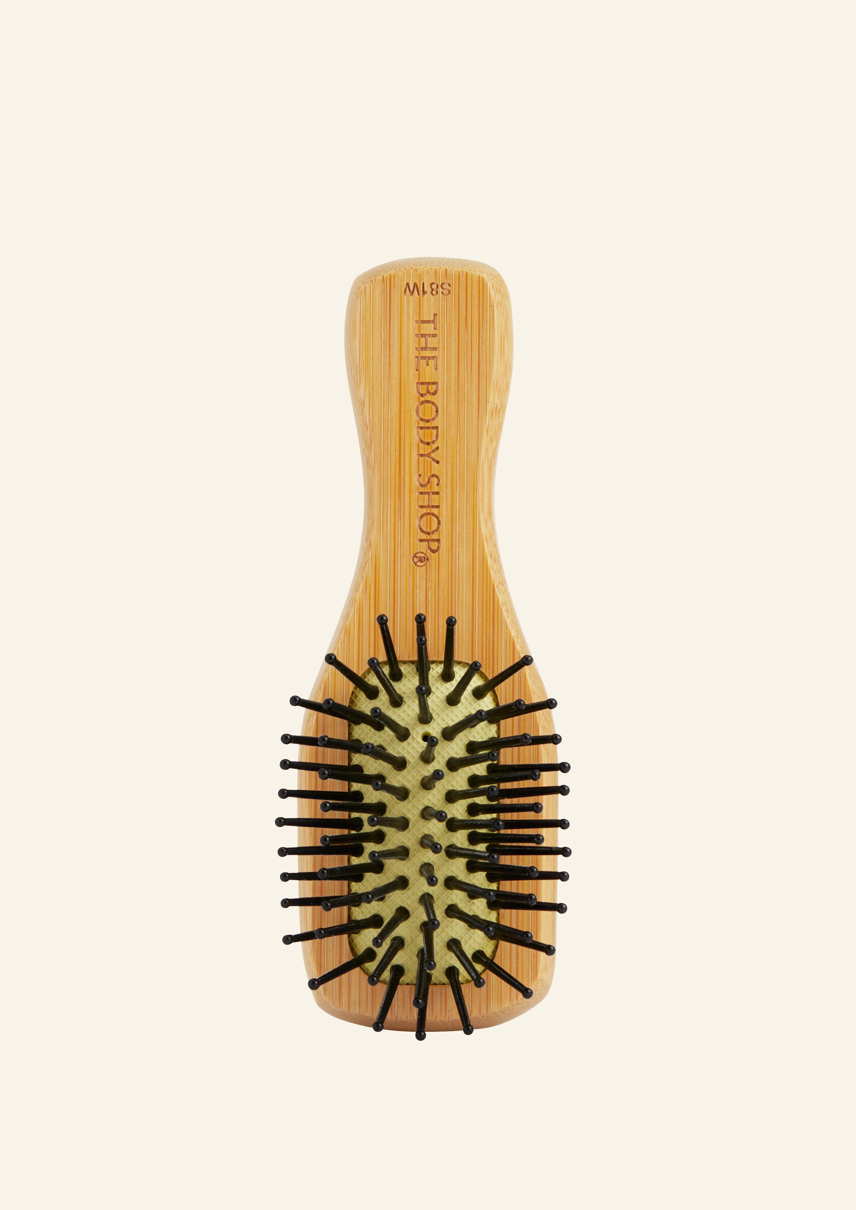 Mini Bamboo Paddle Hairbrush