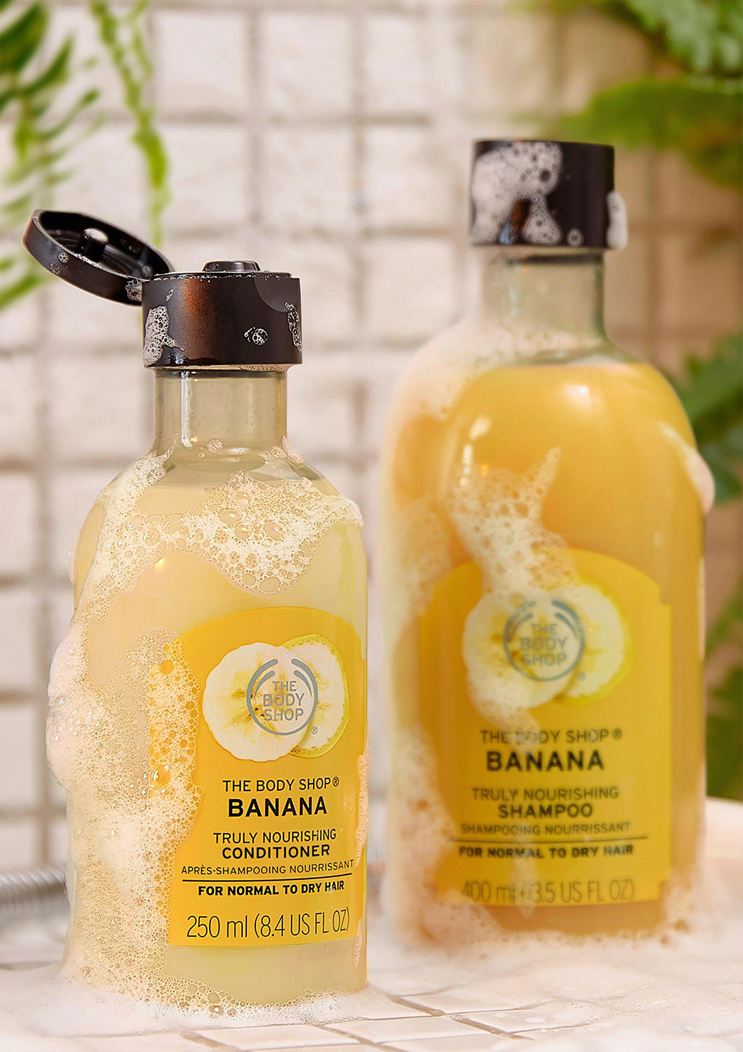 Banana hair care range
