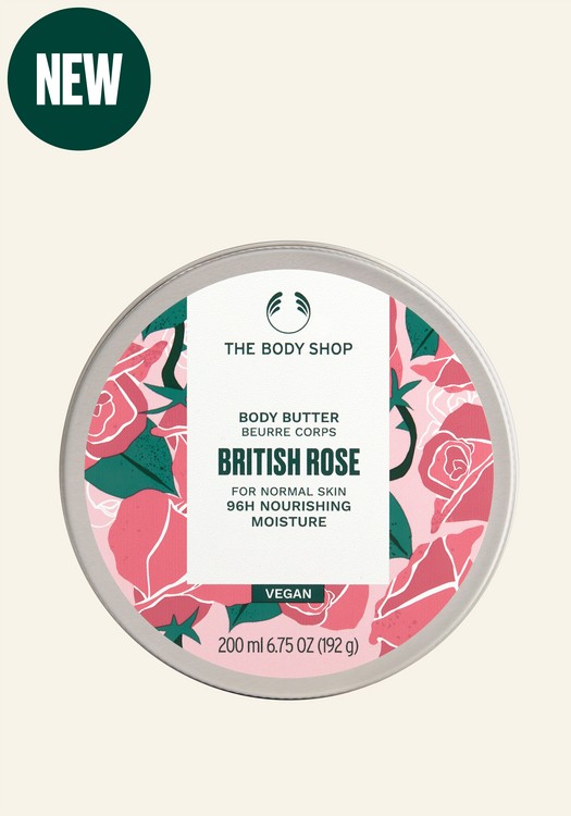 New British Rose Body Butter 6.7 OZ
