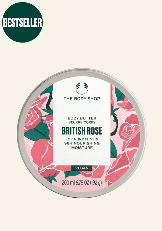 British Rose Body Butter 200ml