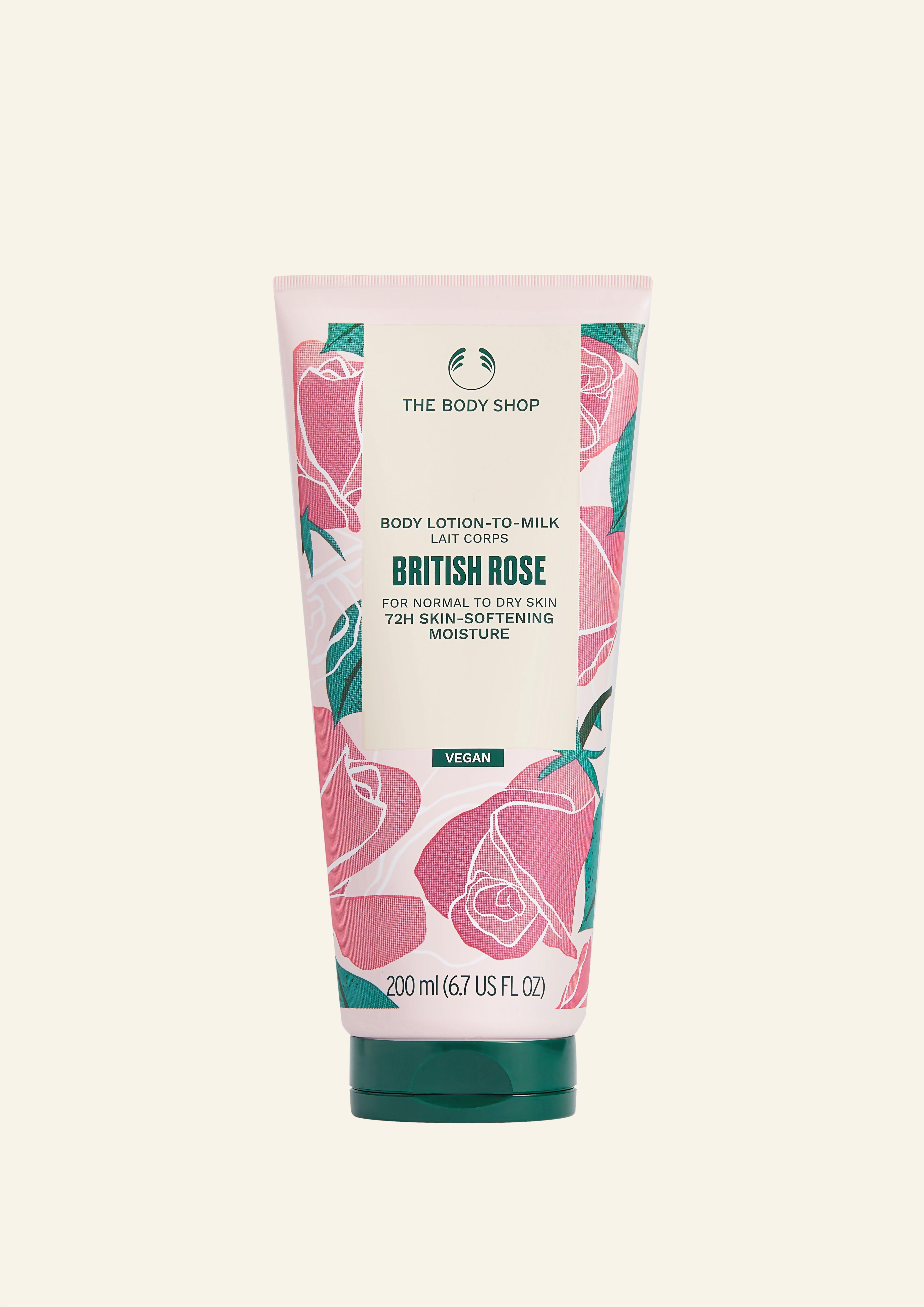 The Body Shop British Rose Lotion-to-milk 200 ml