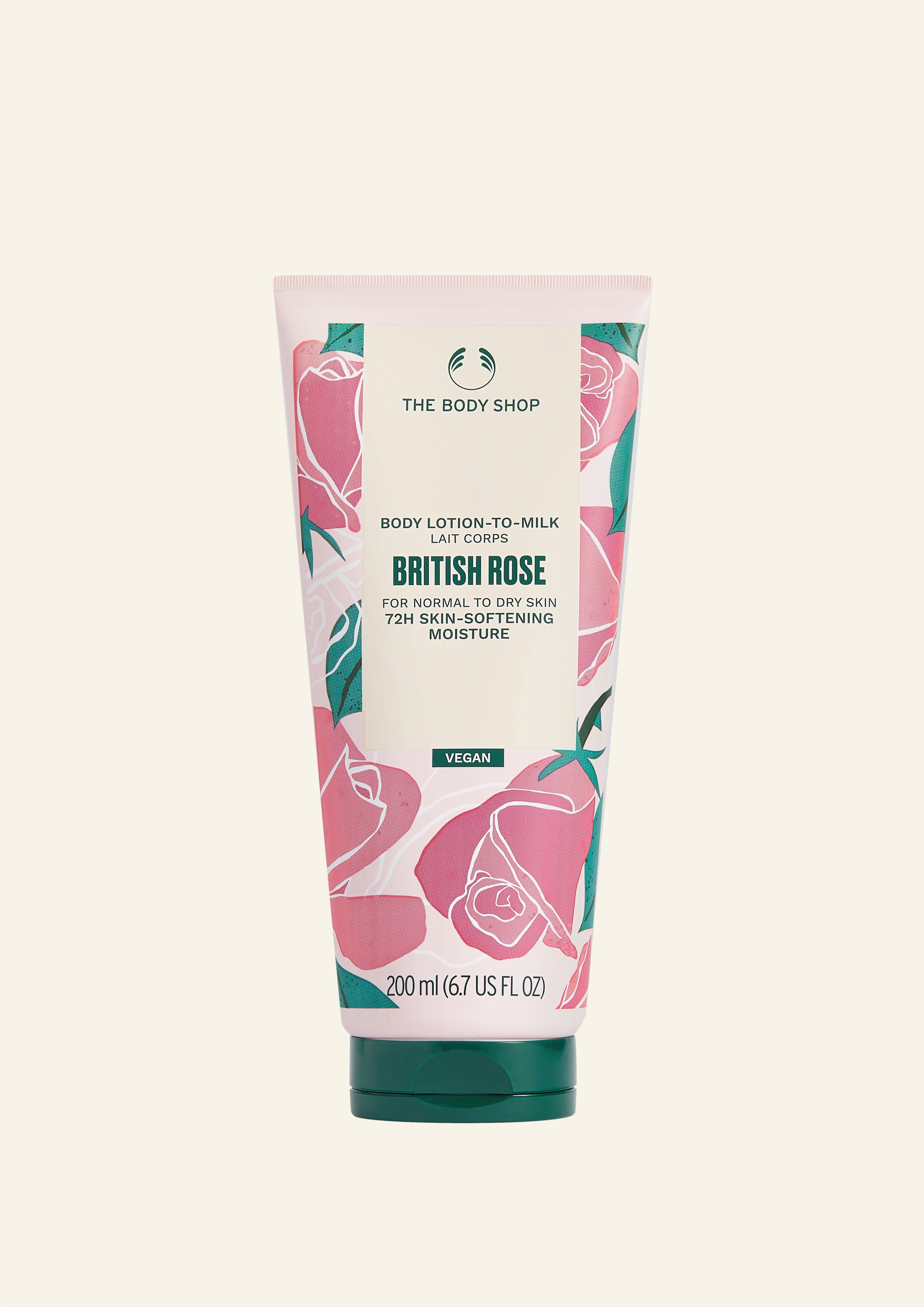 British Rose Lotion-to-Milk 200ml