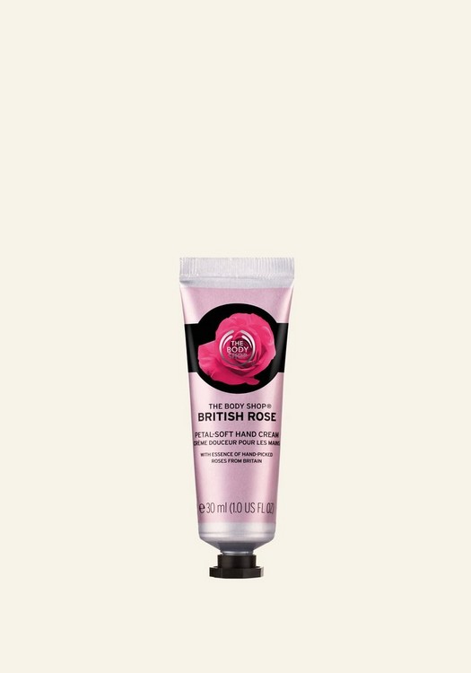 British Rose Petal-Soft Hand Cream 30ml
