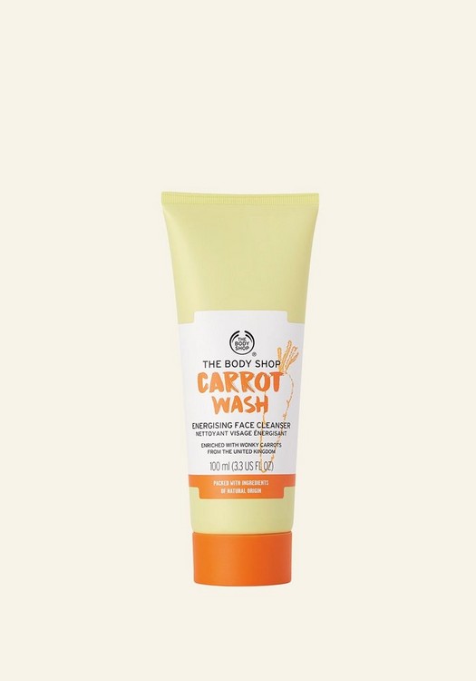 Carrot Wash Energizing Face Cleanser 100ml