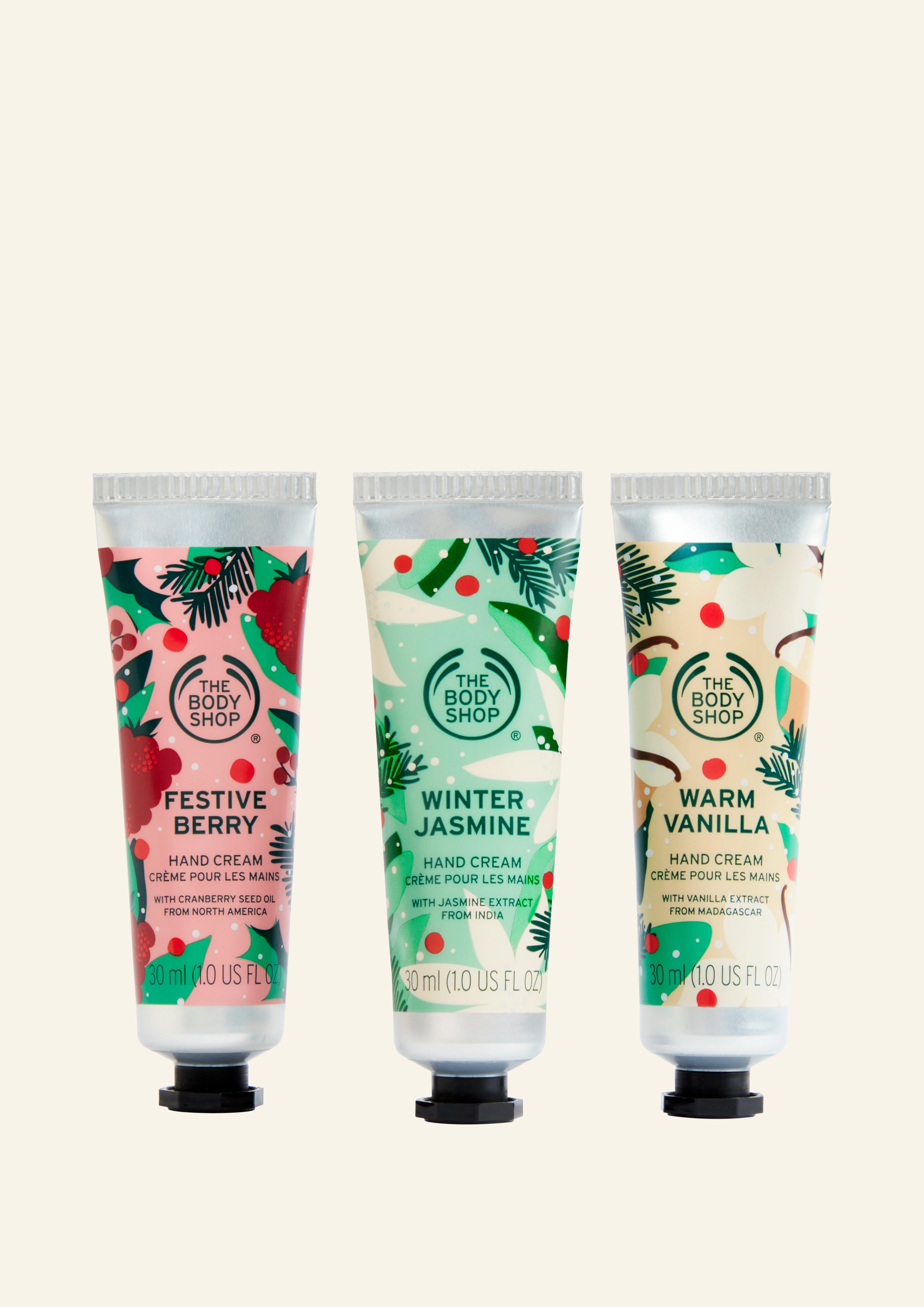 Hand Cream Trio | Christmas Gifts | The Body Shop® Hand Cream Trio | Christmas Gifts | The Body Shop®
