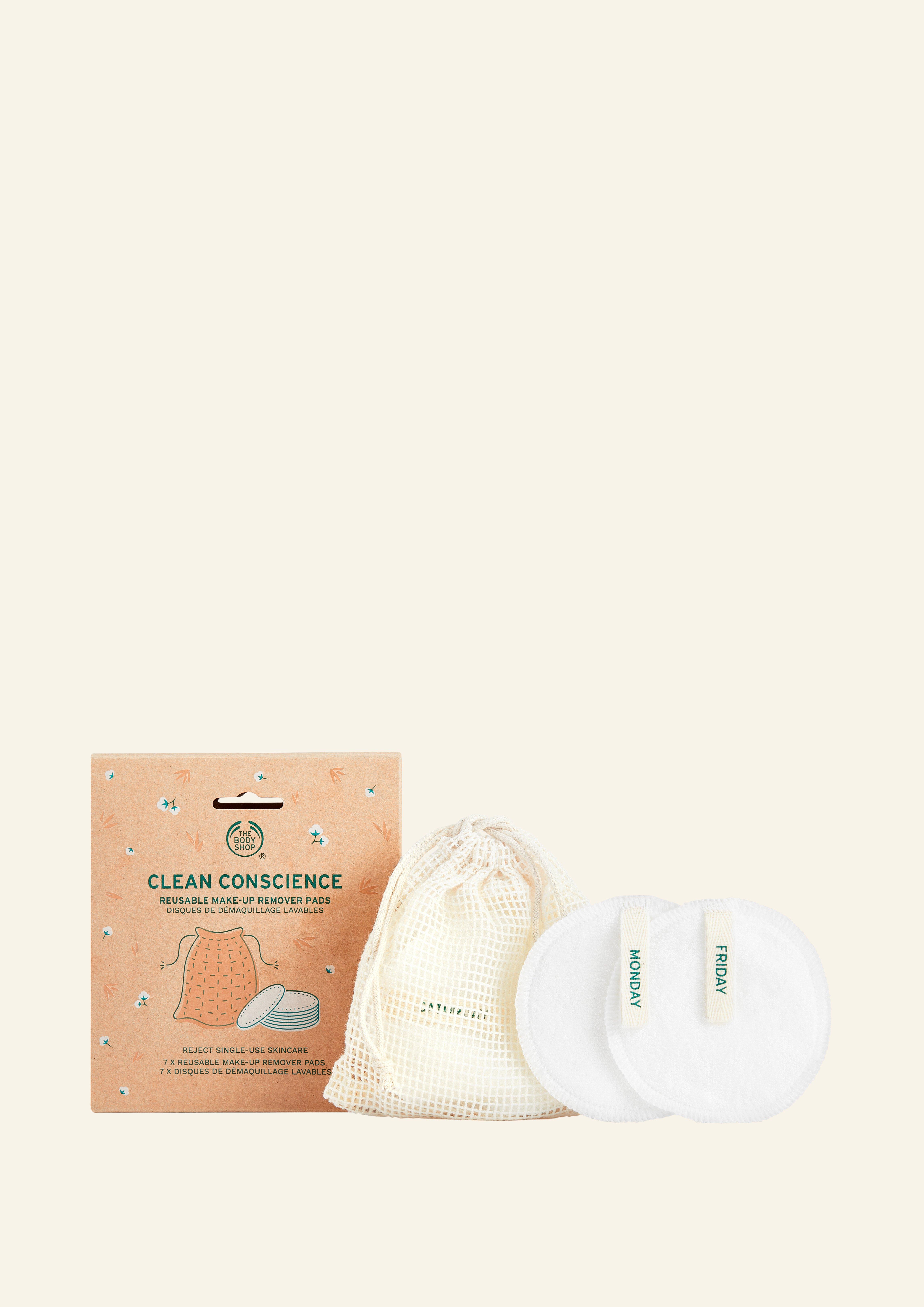 Clean Conscience Reusable Make-Up Remover Pads 