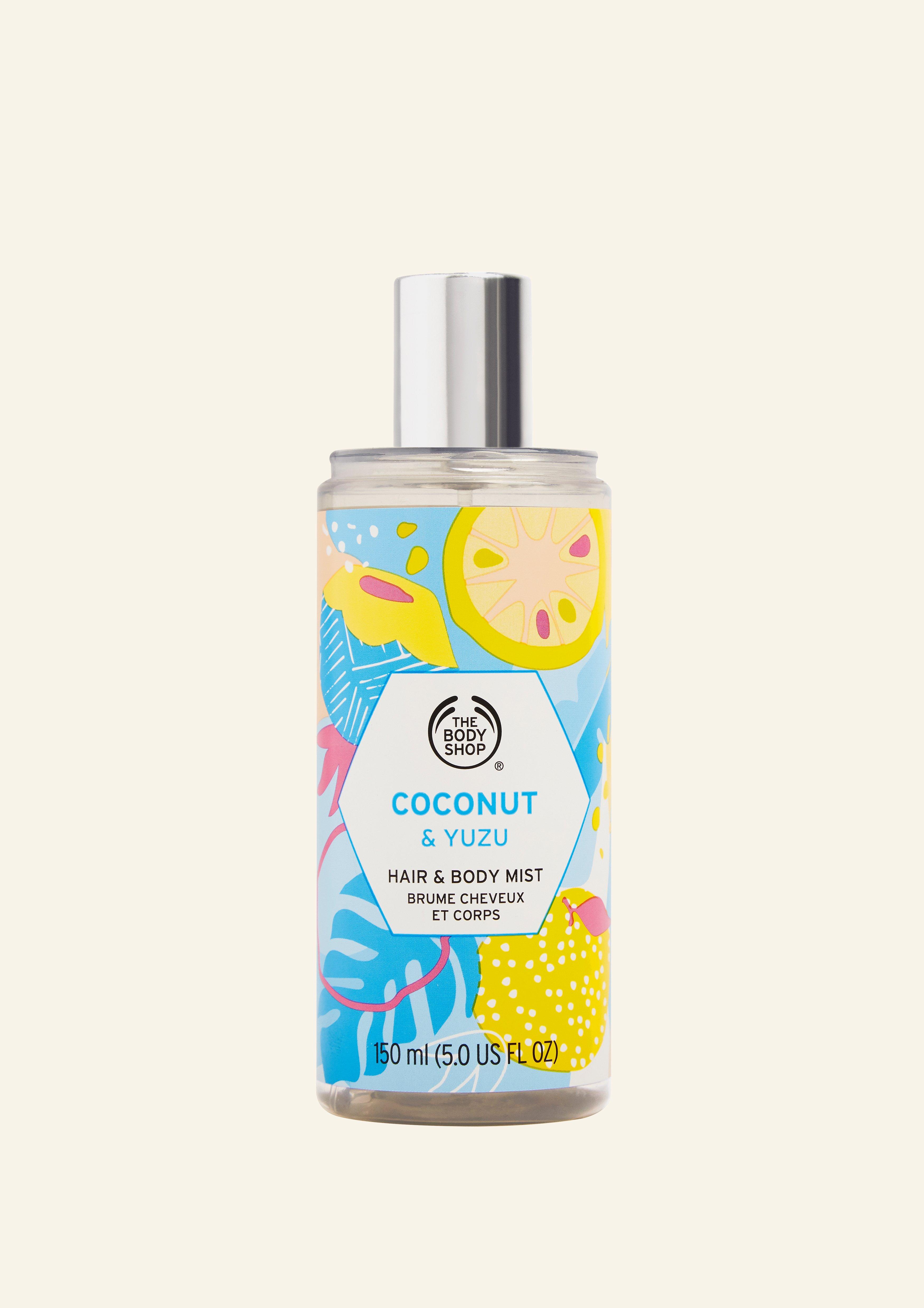 Coconut And Yuzu Hair & Body Mist | Body Mists