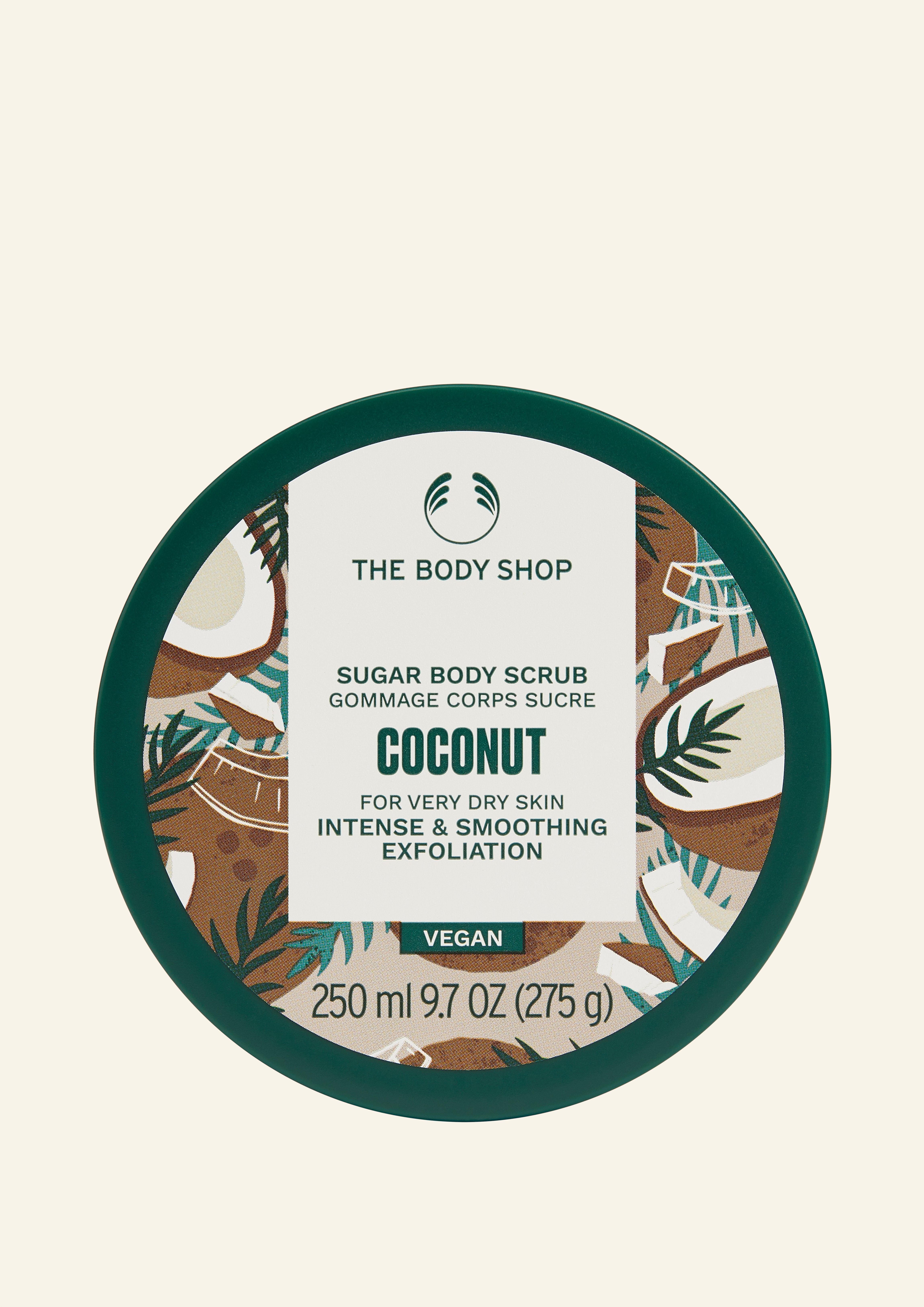 The Body Shop Sugar Body Scrub Argan/Coconut/Shea
