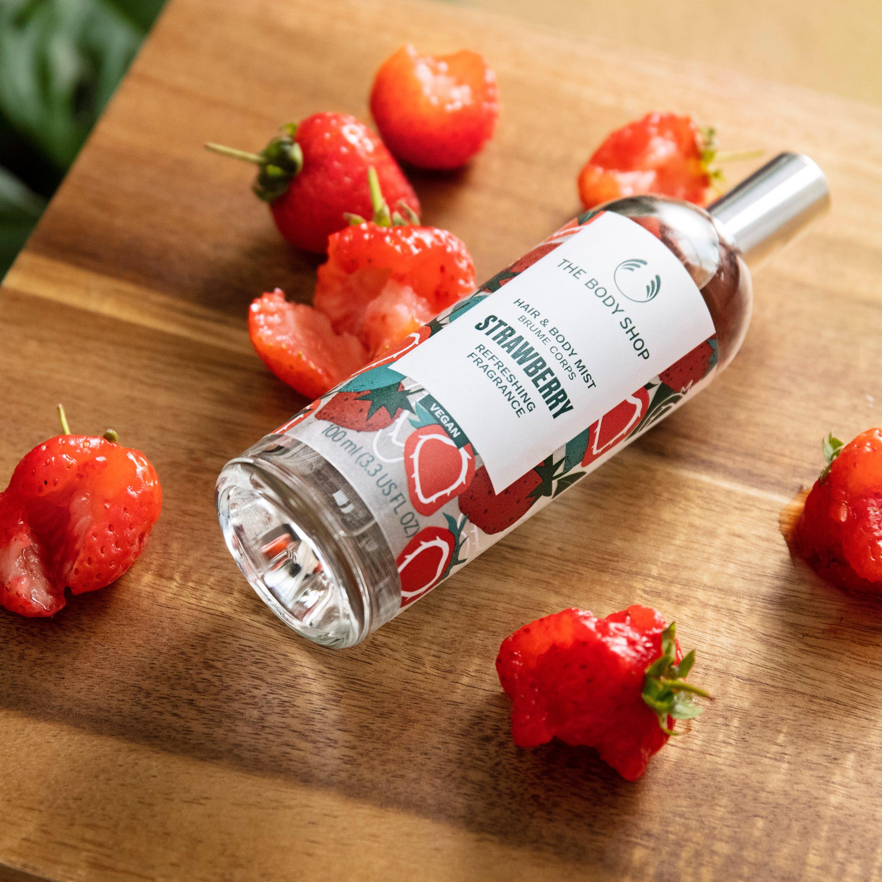 Vegan fragrance landing page The Body Shop