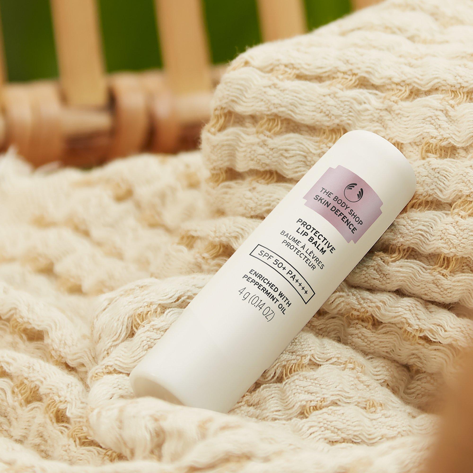 Range Skin Defence landing page The Body Shop