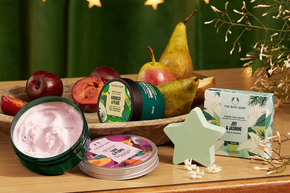 The Body Shop seasonal body care range The Body Shop seasonal body care range