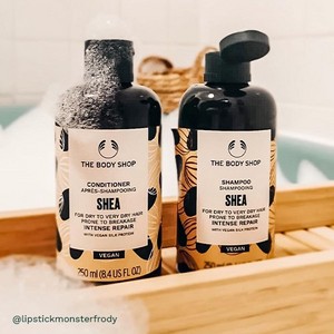 Shea shampoo and conditioner