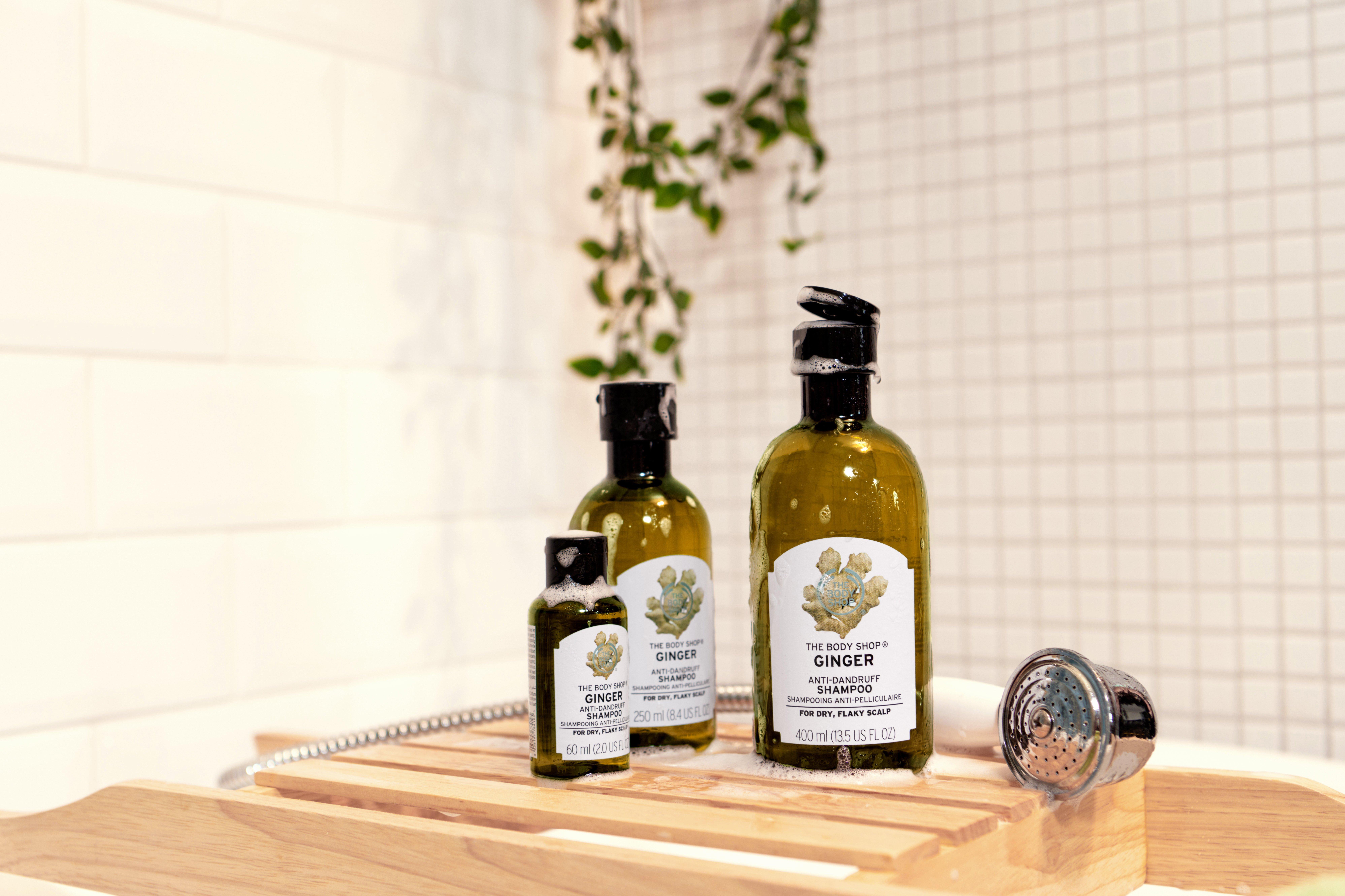 the body shop shampoo ginger
