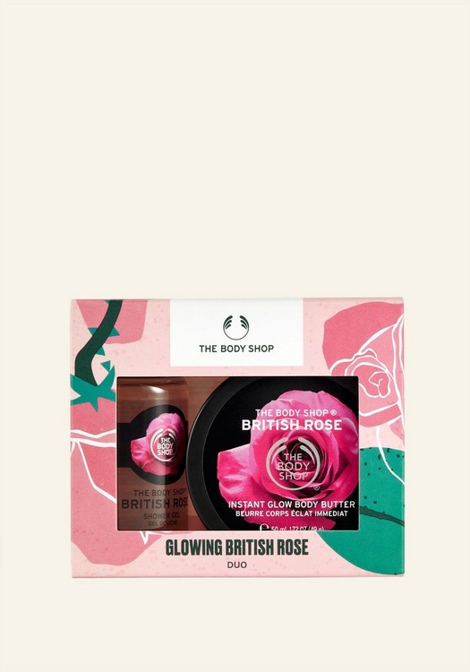 ontvangen partitie Je zal beter worden Glowing British Rose Duo | Gifts | The Body Shop®
