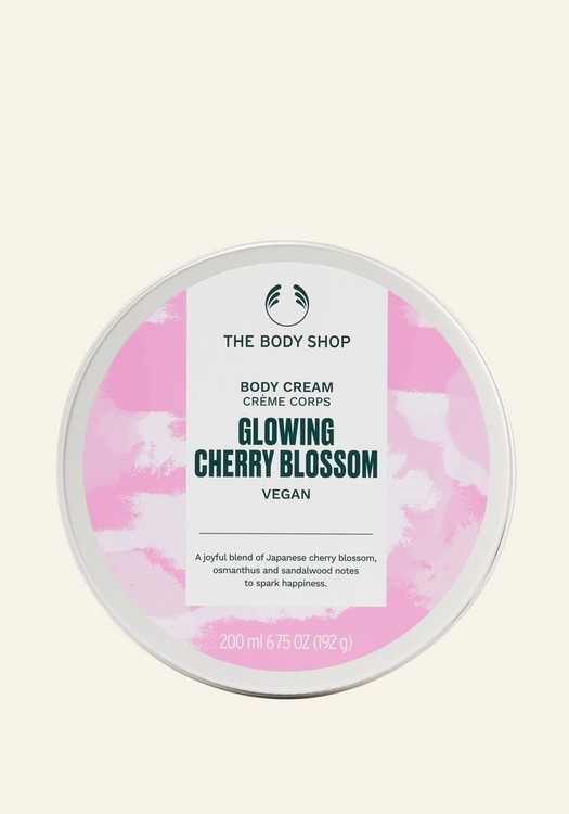 Glowing Cherry Blossom Body Cream | The Body Shop