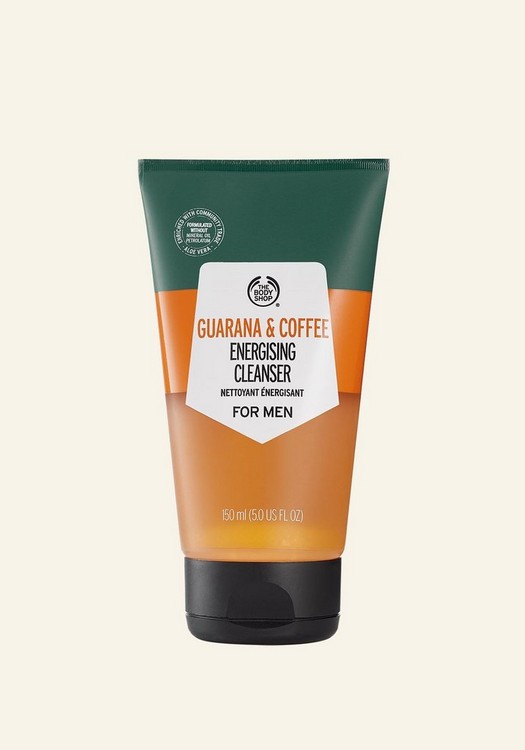 Guarana & Coffee Energizing Cleanser for Men | The Body Shop