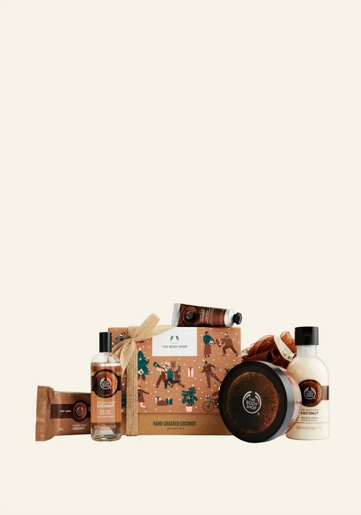 Hand-Cracked Coconut Big Geschenkbox