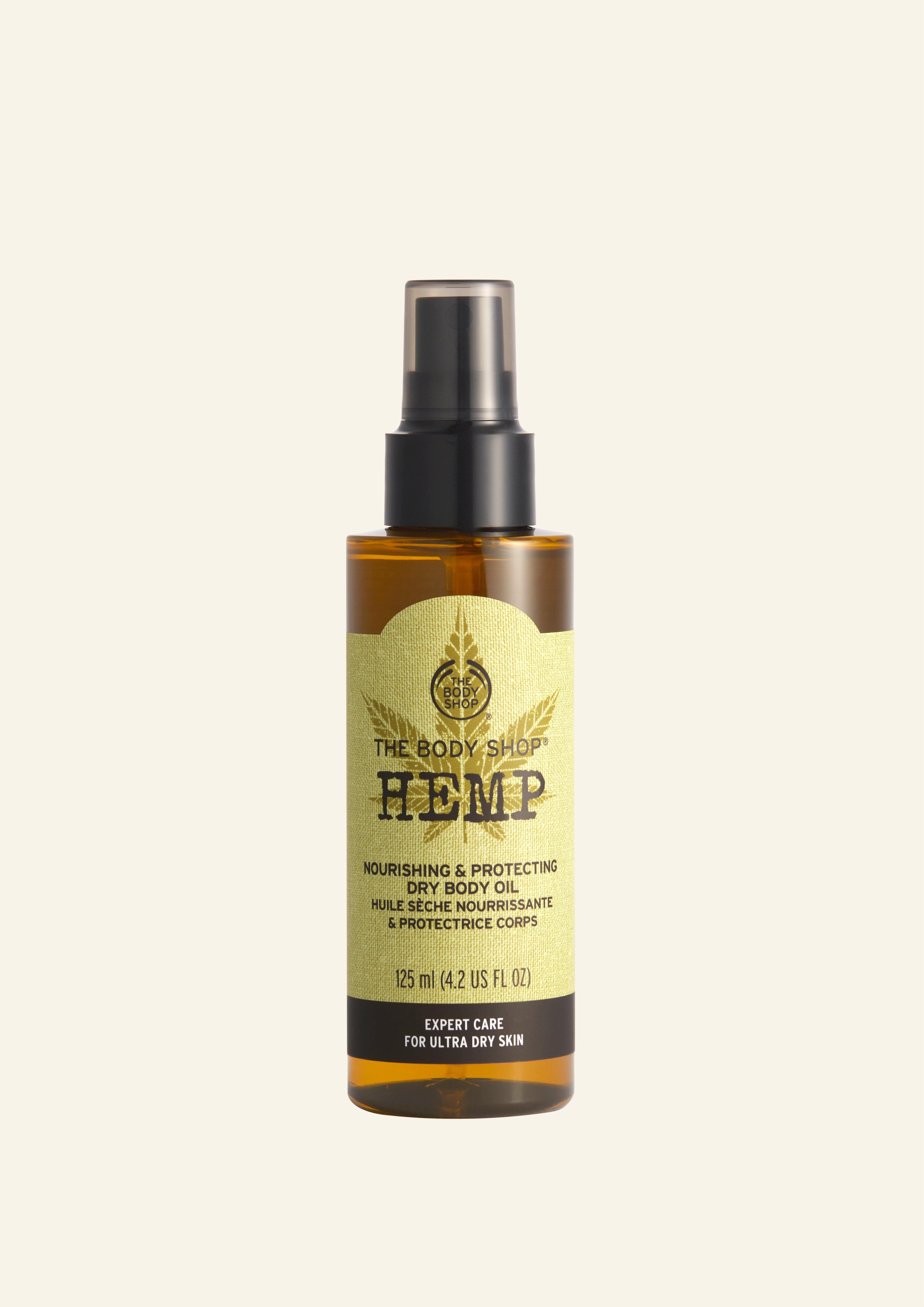 Hemp Nourishing & Protecting Dry Body Oil, 4.2 Fl Oz - The Body Shop
