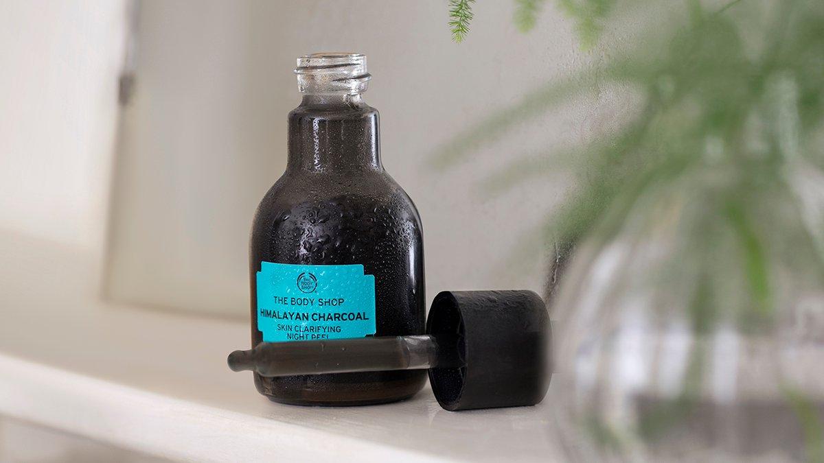 Himalayan Charcoal Clarifying Night Peel The Body Shop