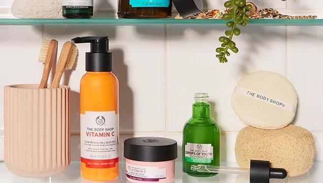 skin care set body shop