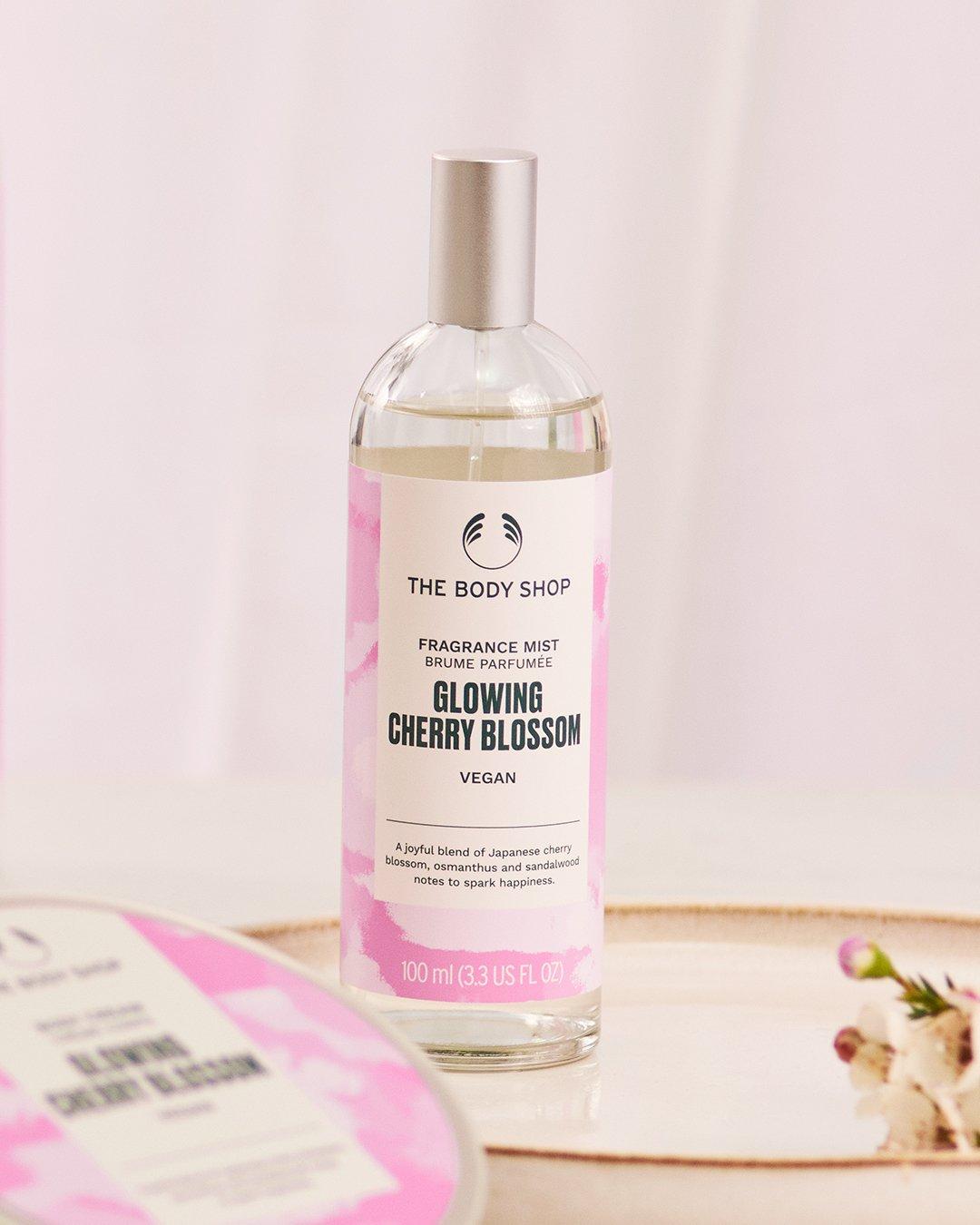 The body shop japanese discount cherry blossom body mist review