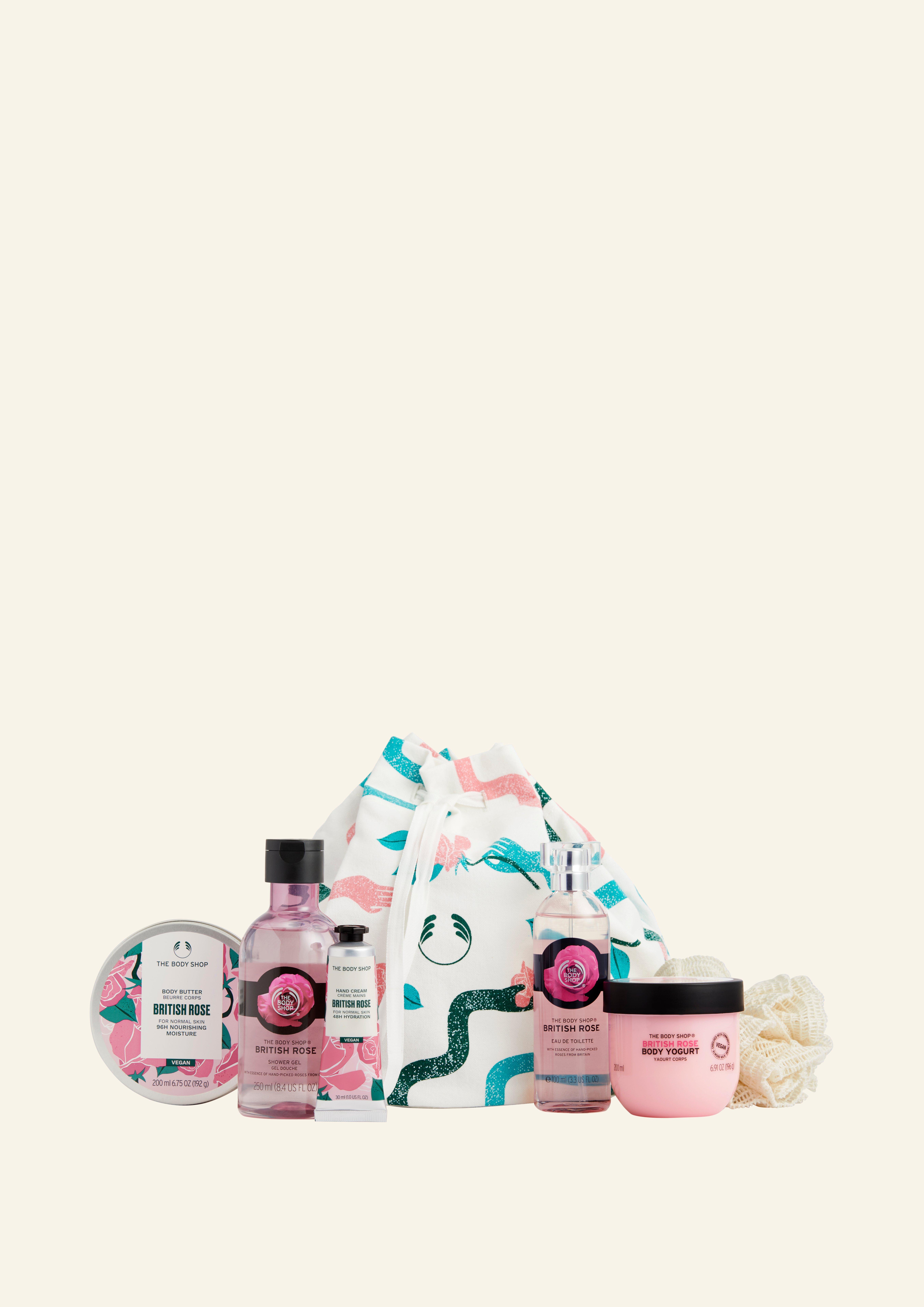 THE BODY SHOP BRITISH ROSE BODY CARE COLLECTION - Beautygeeks