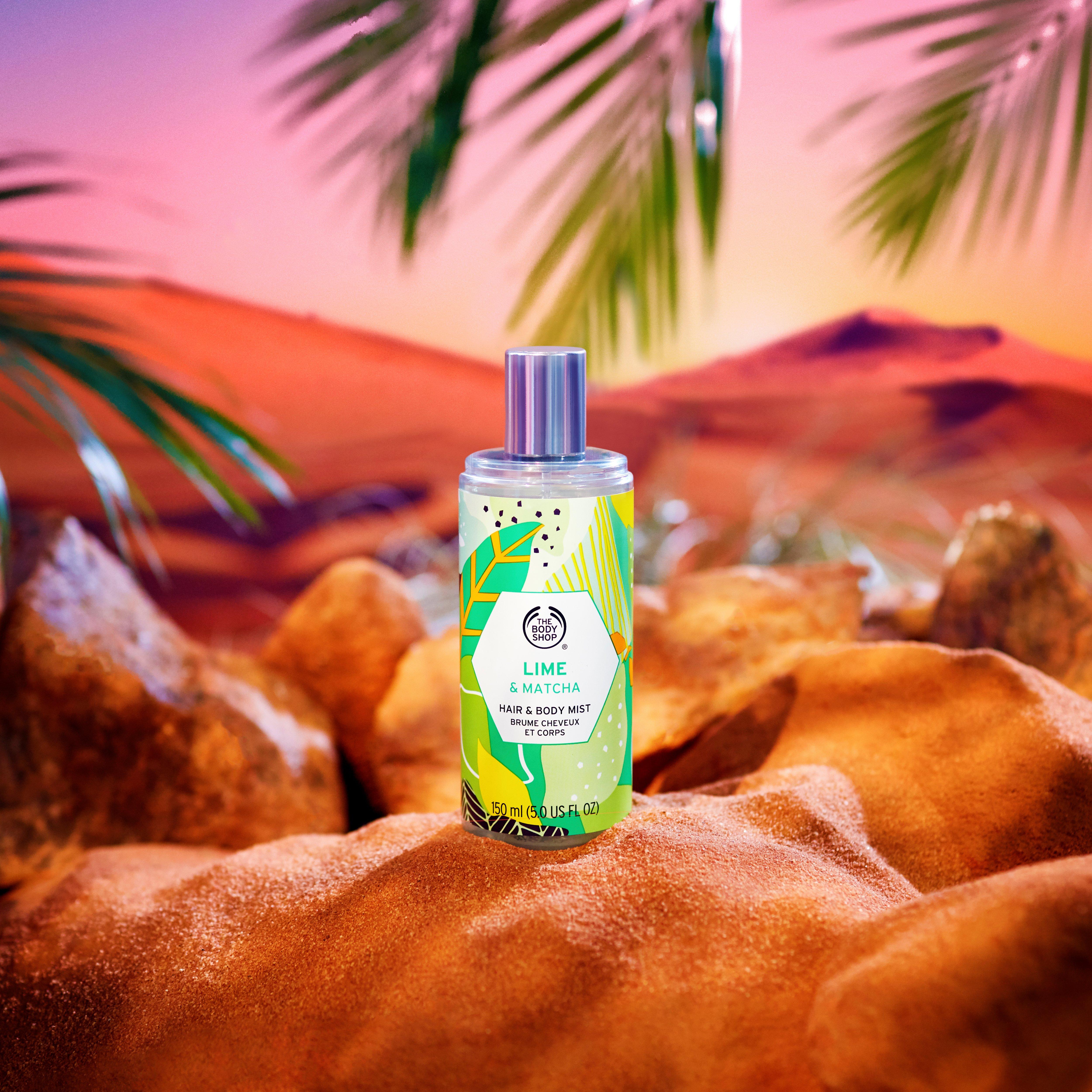 Hair and body on sale mist the body shop
