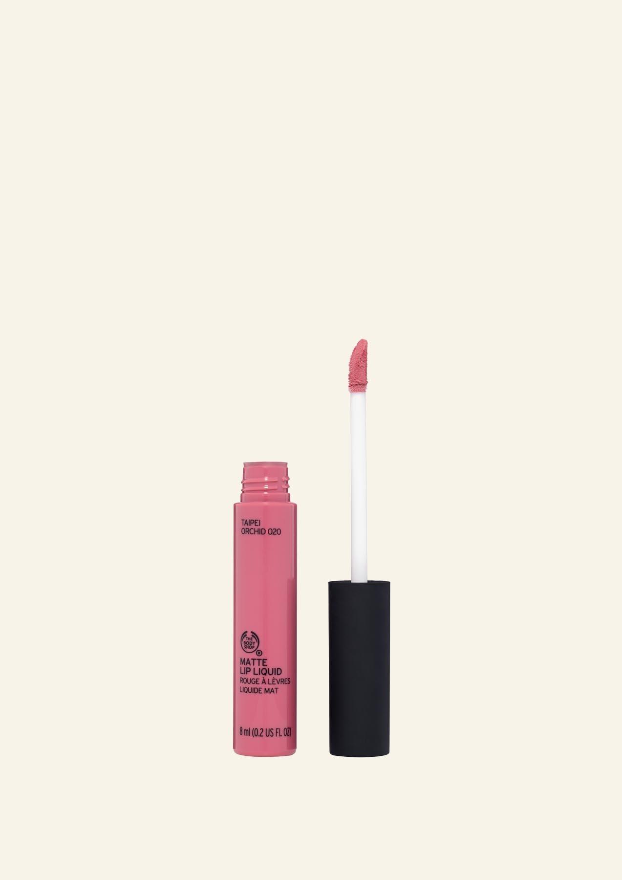 body shop matte lip liquid taipei orchid