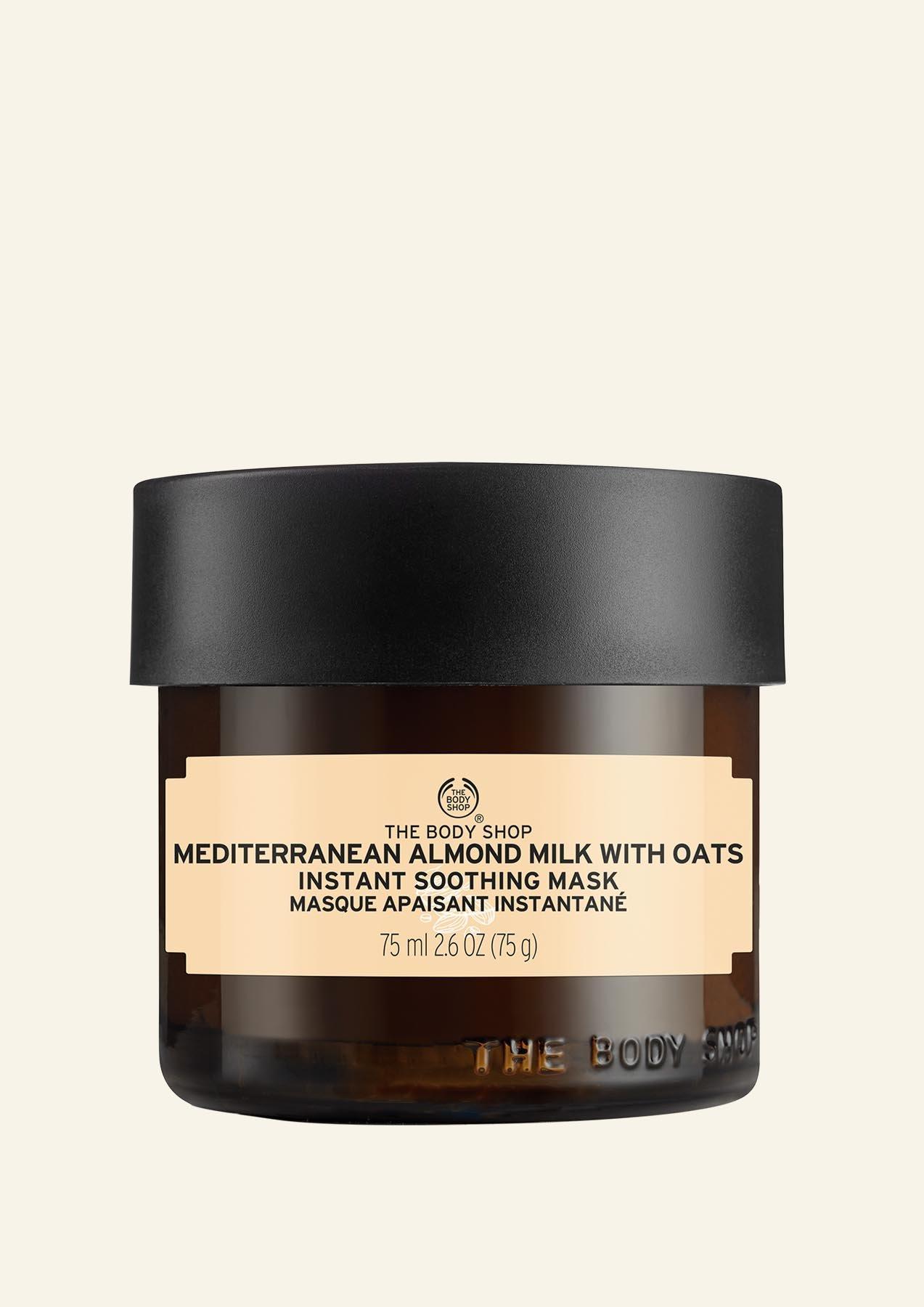 The Body Shop Mediterranean Almond Milk with Oats Instant Soothing Mask 75 Ml