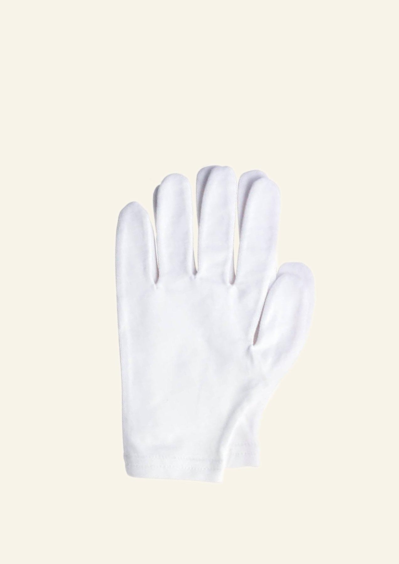 Gant Coton pour soins des mains en complément des crèmes hydratantes.
