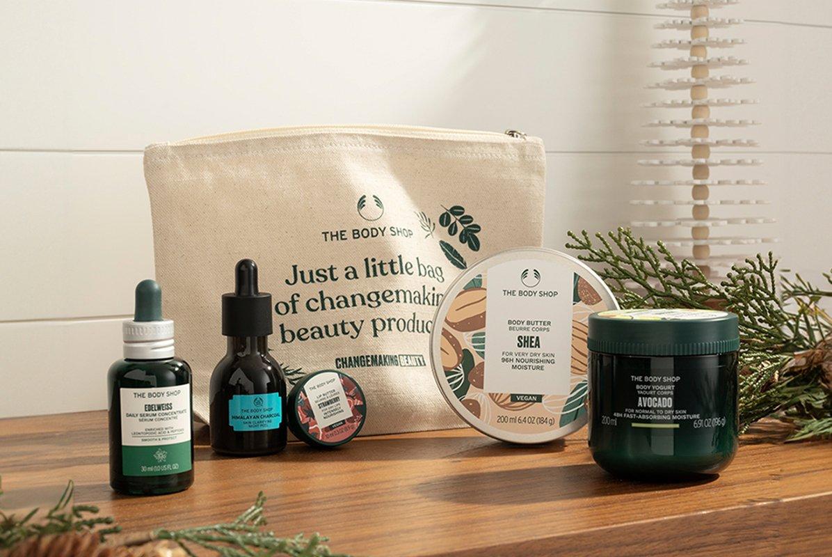 The Body Shop products Black Friday Early Access Offer Promotion Pouch