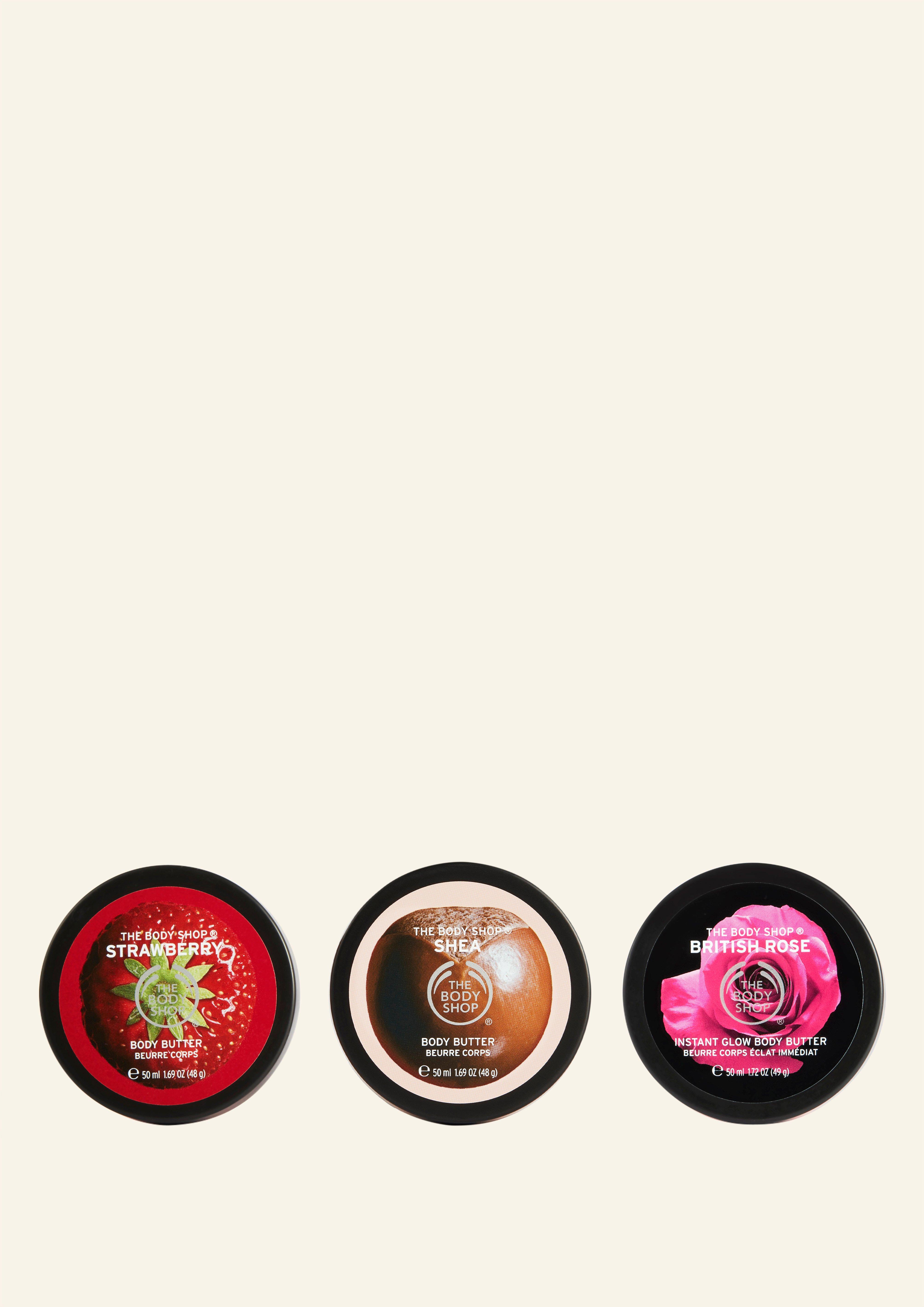 Nourishing, Floral & Fruity Body Butter Trio