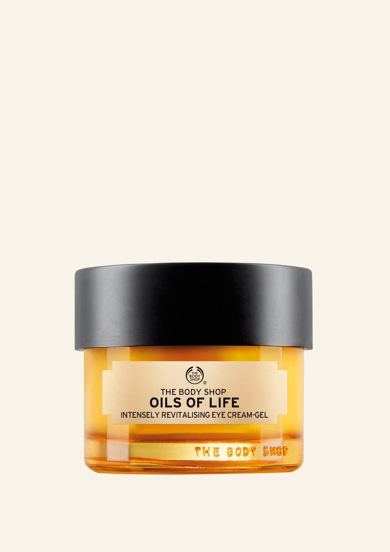 Oils Of Life Intensely Revitalising Eye Creamgel The Body Shop®