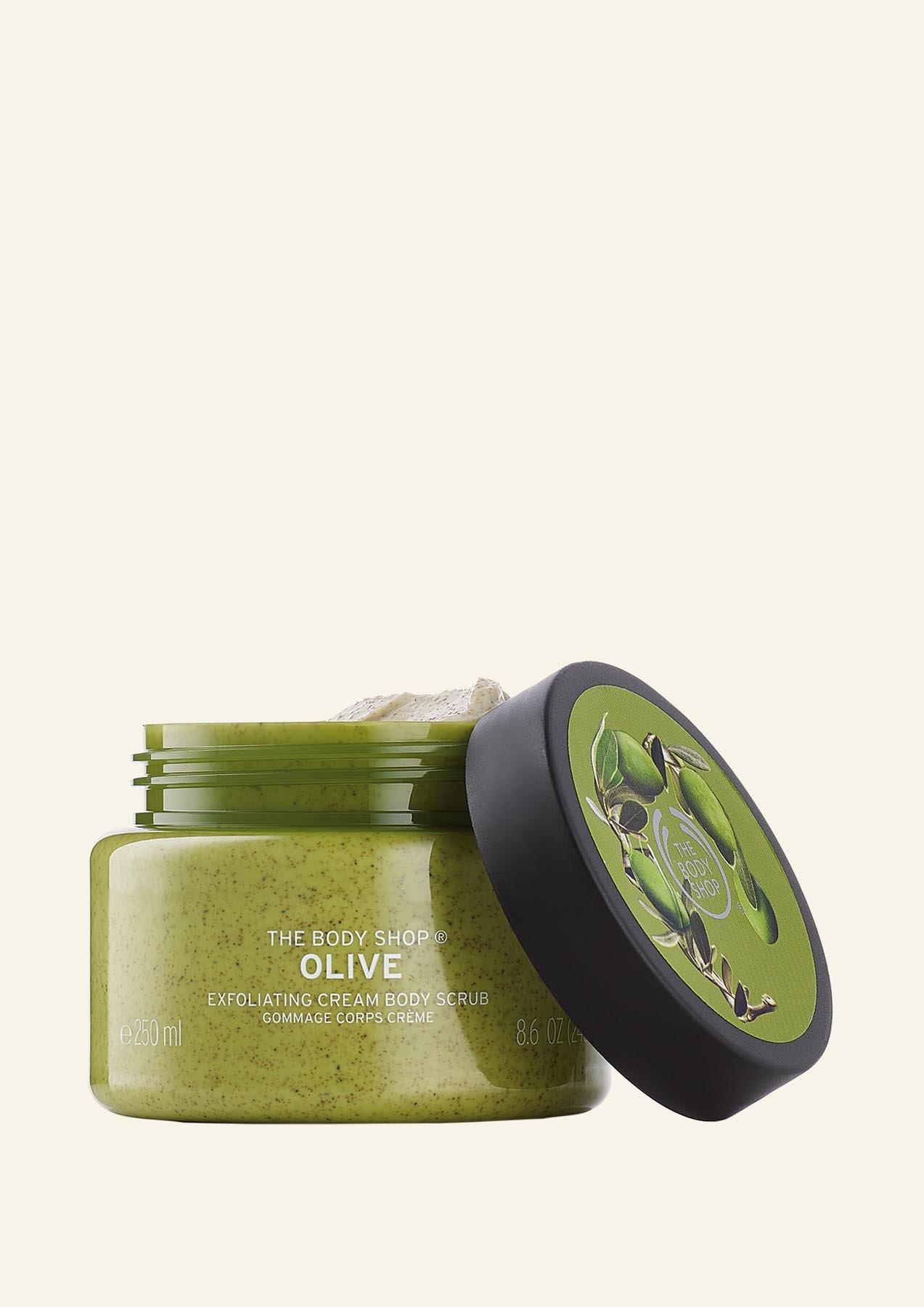 Per ongeluk Vrijwel bungeejumpen Olive Exfoliating Cream Body Scrub | The Body Shop Australia
