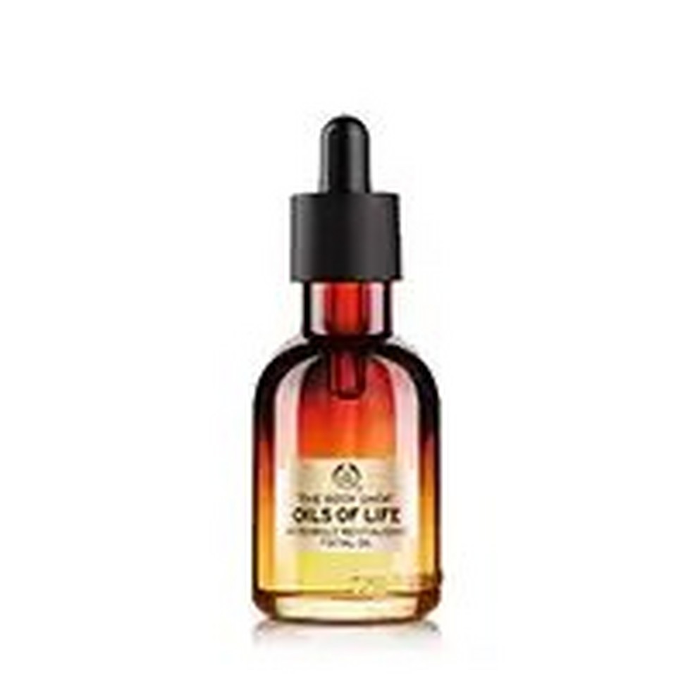 Bottle Of Bodyshop Facial Oil - Oils Of Life Bottle Of Bodyshop Facial Oil - Oils Of Life