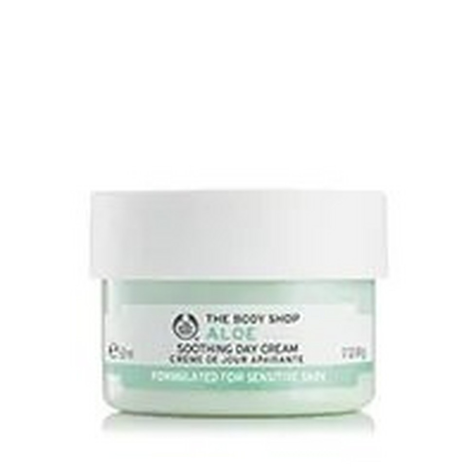 Pot Of Body Shop Aloe Soothing Day Cream Pot Of Body Shop Aloe Soothing Day Cream
