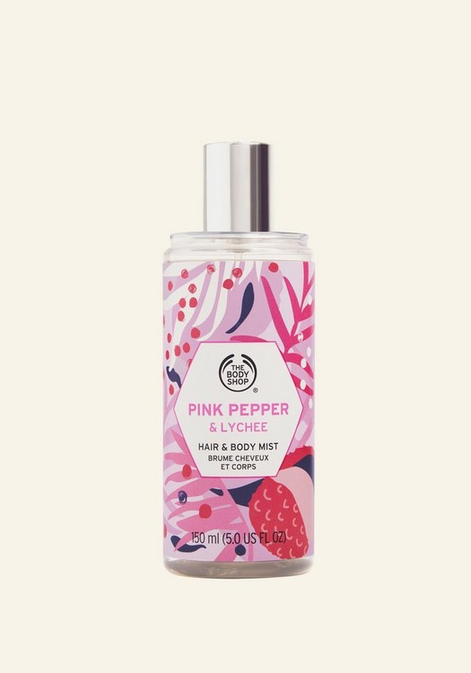 Pink Pepper & Lychee Hair & Body Mist | The Body Shop®