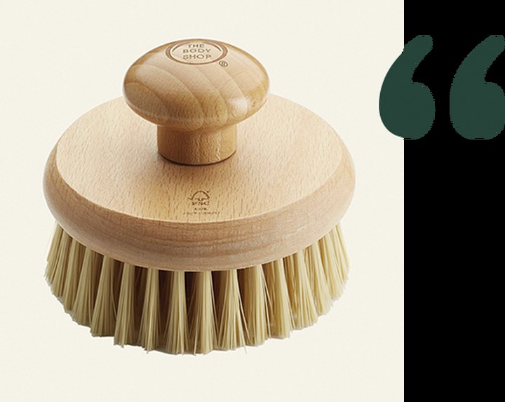 Body brush Body brush