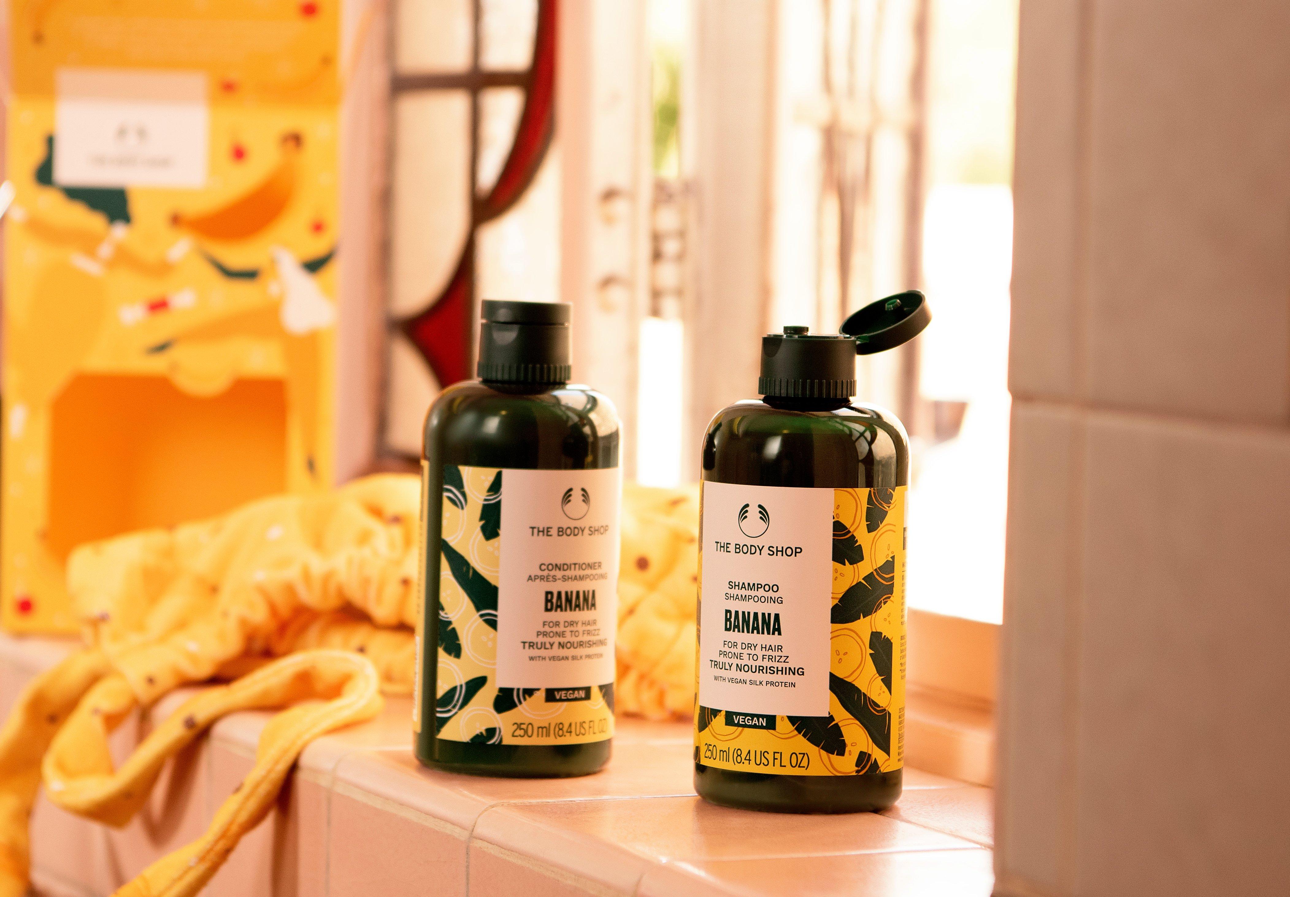 Banana Truly Nourishing Shampoo Haircare The Body Shop