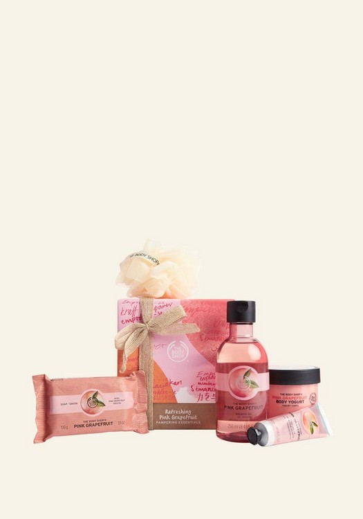 Refreshing Pink Grapefruit Pampering Essentials 1 Piece