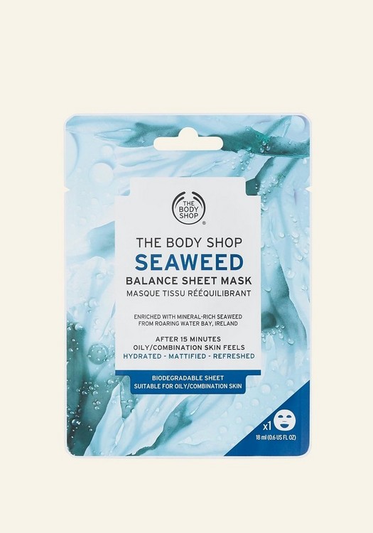 Seaweed Balance Sheet Mask | Skincare | The Body Shop